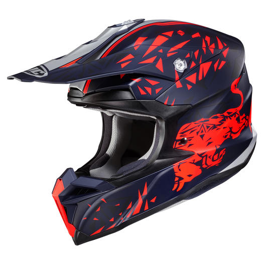 Image of HJC I50 RED BULL SPIELBERG Color Red Bull Spielberg MC-21SF Size X-Small