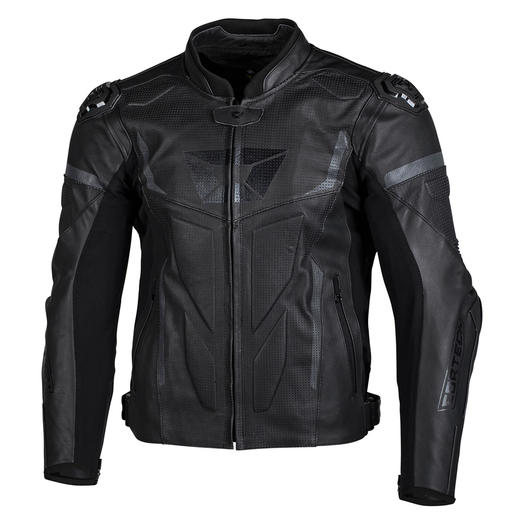 Image of CORTECH MEN'S APEX LEATHER JACKET Color Black Size Small